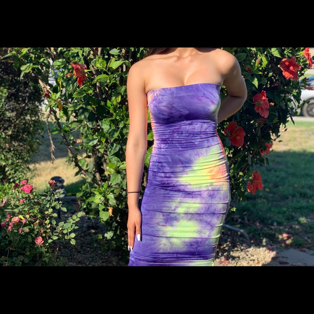 Tube Tie Dye Dress